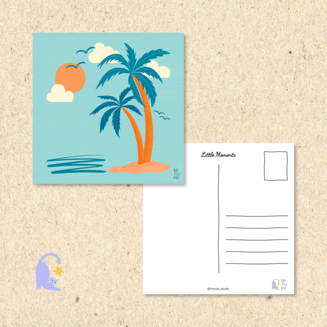Sunlit Palms