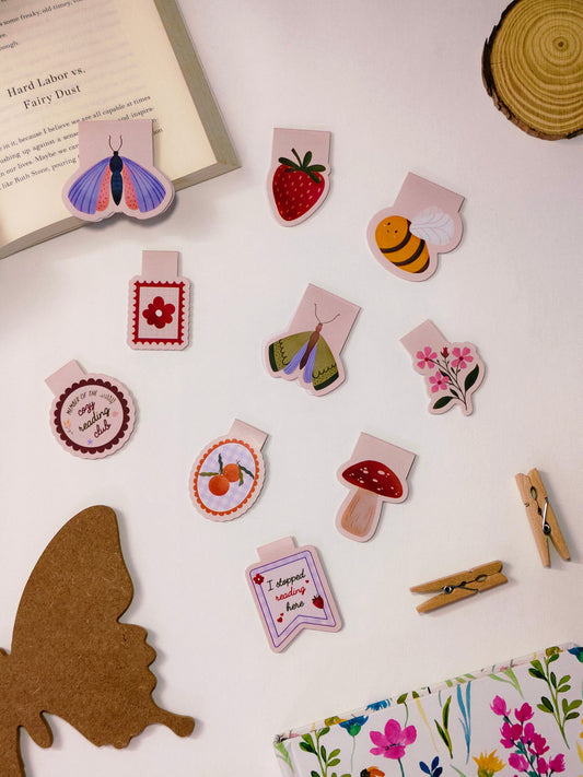 Magnetic Bookmarks | Cottage Critters