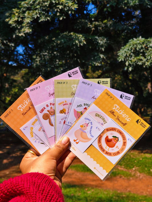 Sticker Packs | Cottage Critters