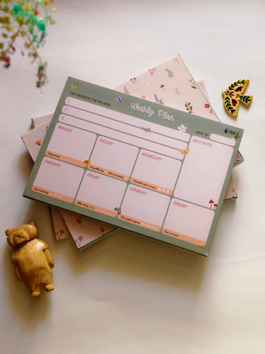 Weekly Planner | Cottage Critters