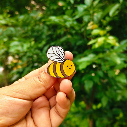 Bumble Bee Enamel Pin | Cottage Critters