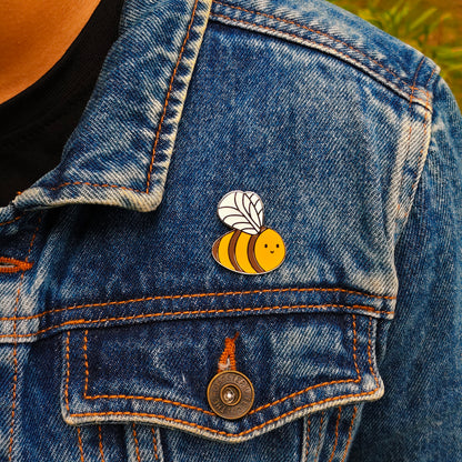 Bumble Bee Enamel Pin | Cottage Critters