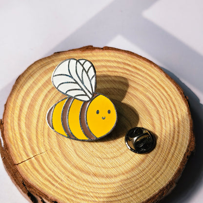Bumble Bee Enamel Pin | Cottage Critters