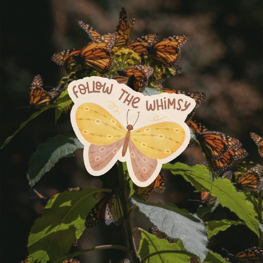Cottage Critters Sticker - Follow the Whimsy | Illustrated Vinyl Sticker | Minuku Studio
